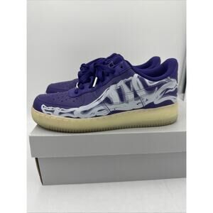 Size 9.5 - Nike Air Force 1 Low Purple Skeleton